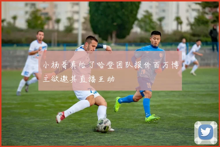 小杨哥真给了哈登团队报价百万博主欲邀其直播互动