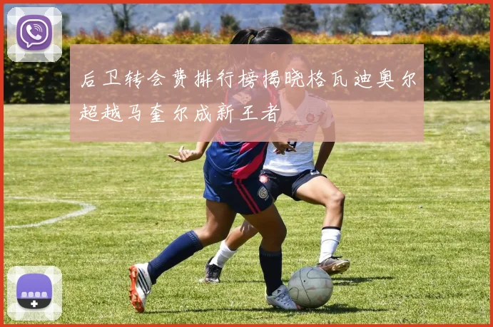 后卫转会费排行榜揭晓格瓦迪奥尔超越马奎尔成新王者